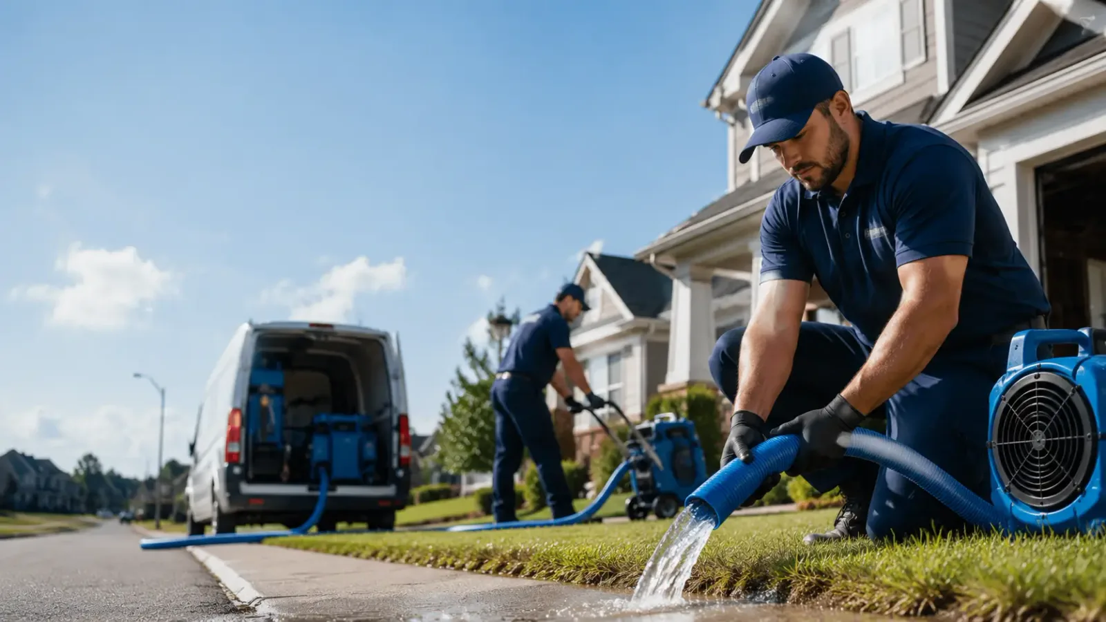 Flood Damage Restoration in Ramona, KS